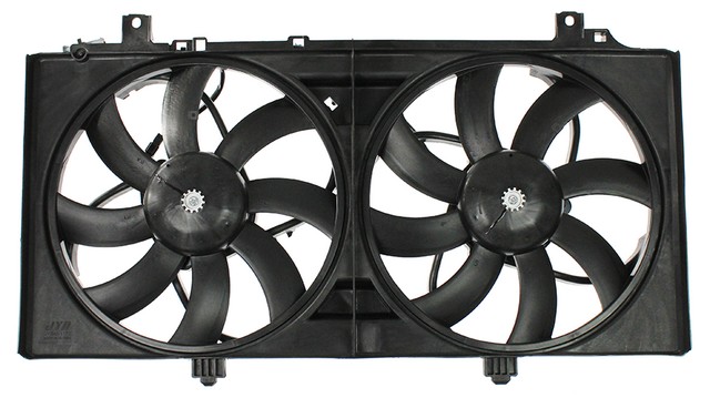 Agility Autoparts Dual Radiator and Condenser Fan Assembly P/N:6010337