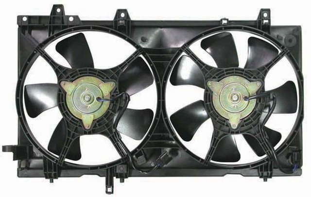 Agility Autoparts Dual Radiator and Condenser Fan Assembly P/N:6033109