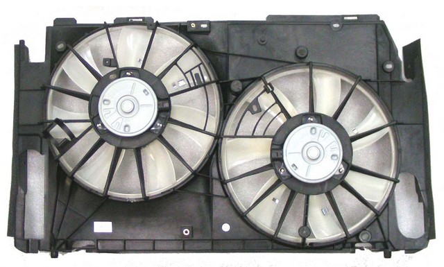 Agility Autoparts Dual Radiator and Condenser Fan Assembly P/N:6034144