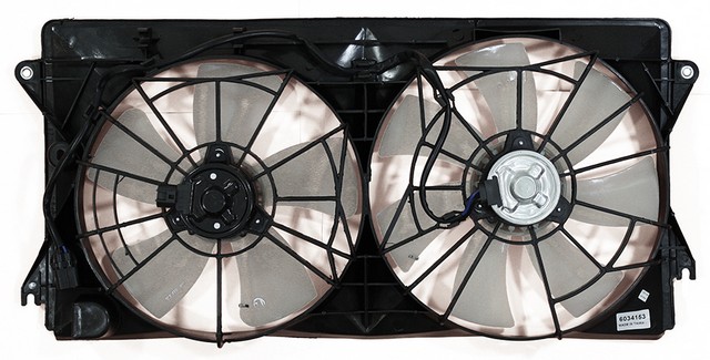 Agility Autoparts Dual Radiator and Condenser Fan Assembly P/N:6034153