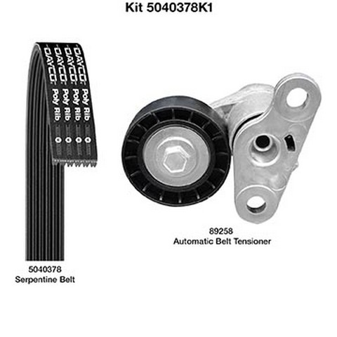 Dayco Serpentine Belt Drive Component Kit P/N:5040378K1