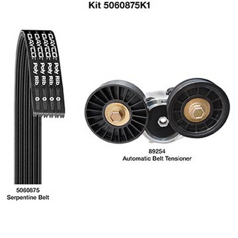Dayco Serpentine Belt Drive Component Kit P/N:5060875K1