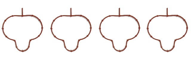 FEL-PRO Engine Intake Manifold Gasket Set P/N:MS 97149