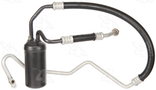 Four Seasons A/C Accumulator with Hose Assembly,A/C Refrigerant Suction Hose P/N:55558