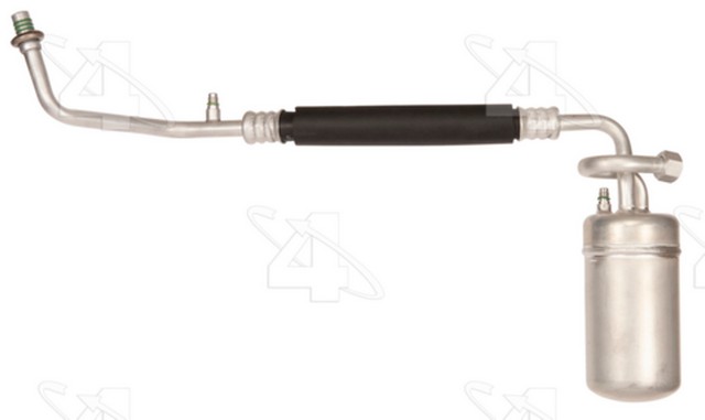Four Seasons A/C Accumulator with Hose Assembly,A/C Refrigerant Suction Hose P/N:55632
