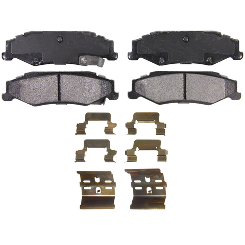 Disc Brake Pad Set fits 2005-2012 Chevrolet Corvette  WAGNER BRAKE