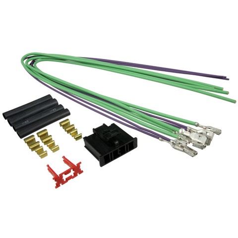 Wells Vehicle Electronics HVAC Blower Motor Resistor Connector,Windshield Wiper Motor Connector P/N:1P2669