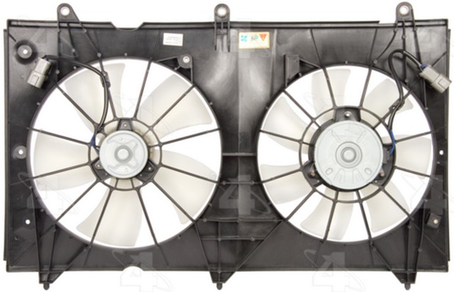 Dual Radiator and Condenser Fan fits 2003-2004 Honda Accord  FOUR SEASONS