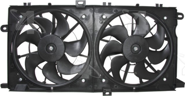 Four Seasons Dual Radiator and Condenser Fan Assembly P/N:75531