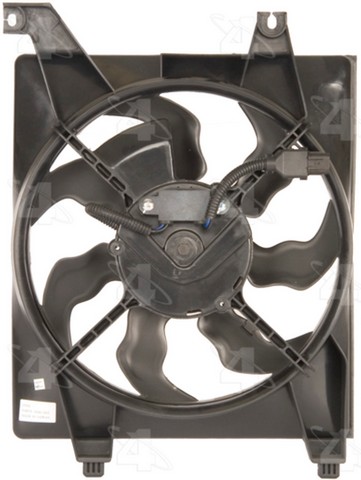 A/C Condenser Fan Assembly fits 2007-2010 Hyundai Accent  FOUR SEASONS