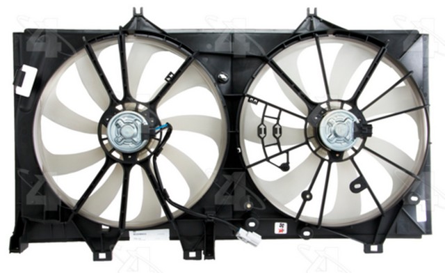 Dual Radiator and Condenser Fan fits 2012-2014 Toyota Camry  FOUR SEASONS