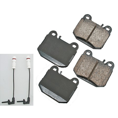 Akebono EURO Disc Brake Pad Set P/N:EUR874