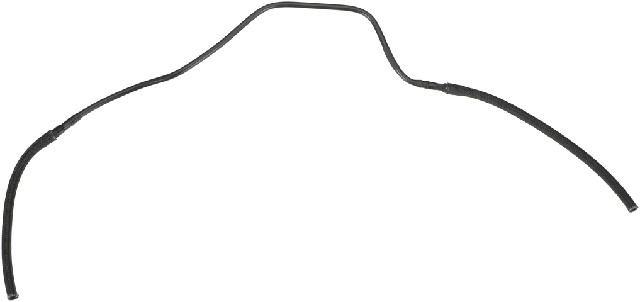 Gates Engine Crankcase Breather Hose P/N:EMH332