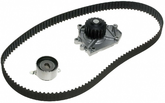 Gates Engine Timing Belt Kit with Water Pump P/N:TCKWP184A
