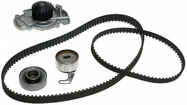 Gates Engine Timing Belt Kit with Water Pump P/N:TCKWP186