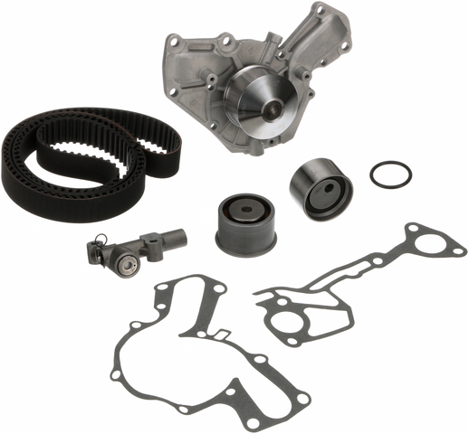 Gates Engine Timing Belt Kit with Water Pump P/N:TCKWP195A