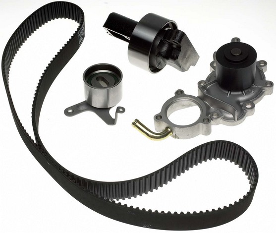 Gates Engine Timing Belt Kit with Water Pump P/N:TCKWP240