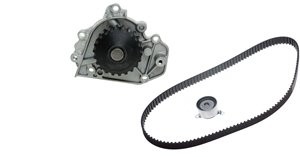 Gates Engine Timing Belt Kit with Water Pump P/N:TCKWP247