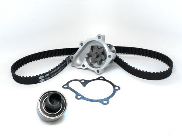 Gates Engine Timing Belt Kit with Water Pump P/N:TCKWP249B