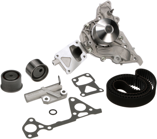 Gates Engine Timing Belt Kit with Water Pump P/N:TCKWP259ABH