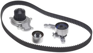 Gates Engine Timing Belt Kit with Water Pump P/N:TCKWP265A