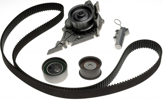 Gates Engine Timing Belt Kit with Water Pump P/N:TCKWP297