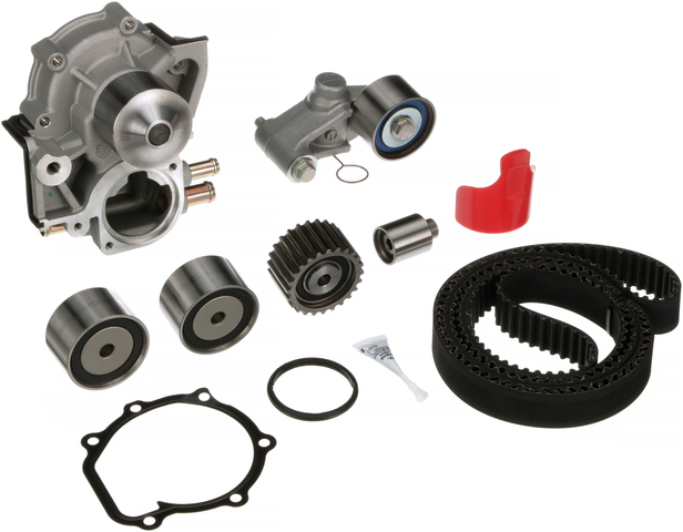 Gates Engine Timing Belt Kit with Water Pump P/N:TCKWP328N