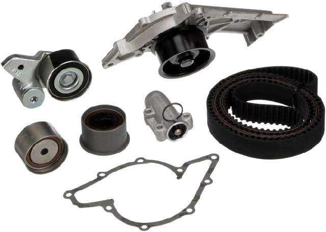 Gates Engine Timing Belt Kit with Water Pump P/N:TCKWP330