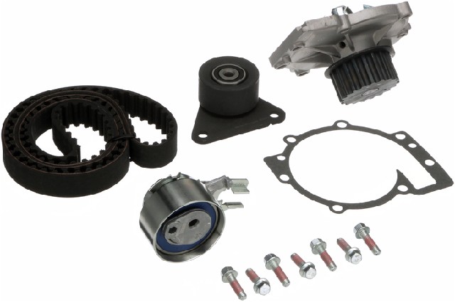 Gates Engine Timing Belt Kit with Water Pump P/N:TCKWP331A