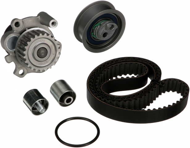 Gates Engine Timing Belt Kit with Water Pump P/N:TCKWP334