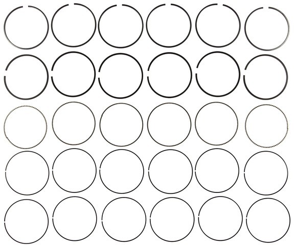 MAHLE Engine Piston Ring Set P/N:42076CP