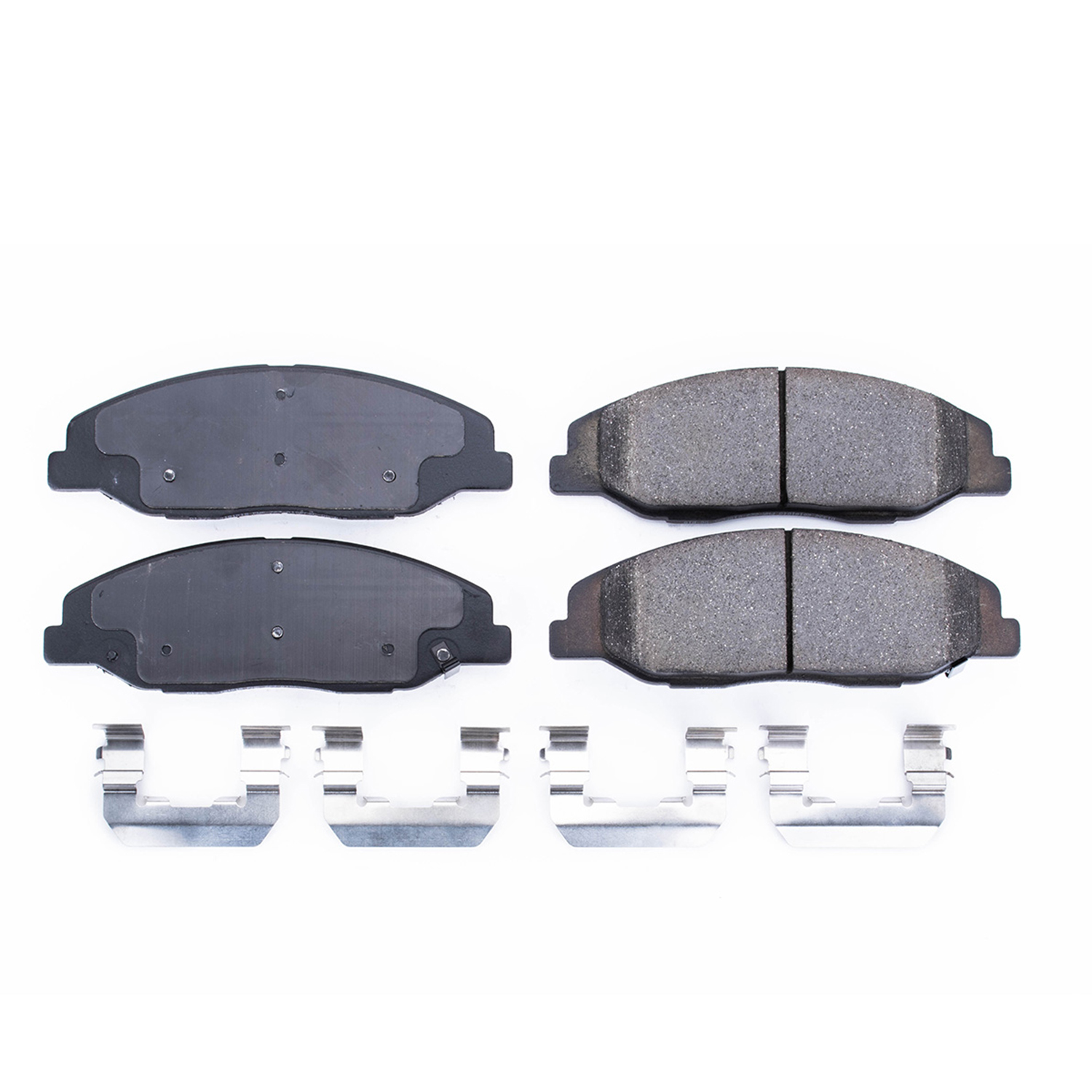 Disc Brake Pad Set-Front Z17 Low-Dust Ceramic Brake Pads with Hardware 17-1332