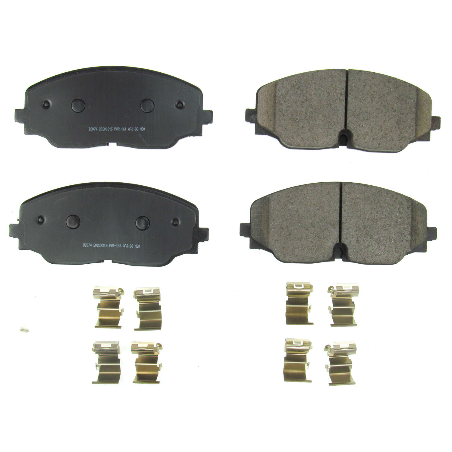 PowerStop Disc Brake Pad Set P/N:17-2074