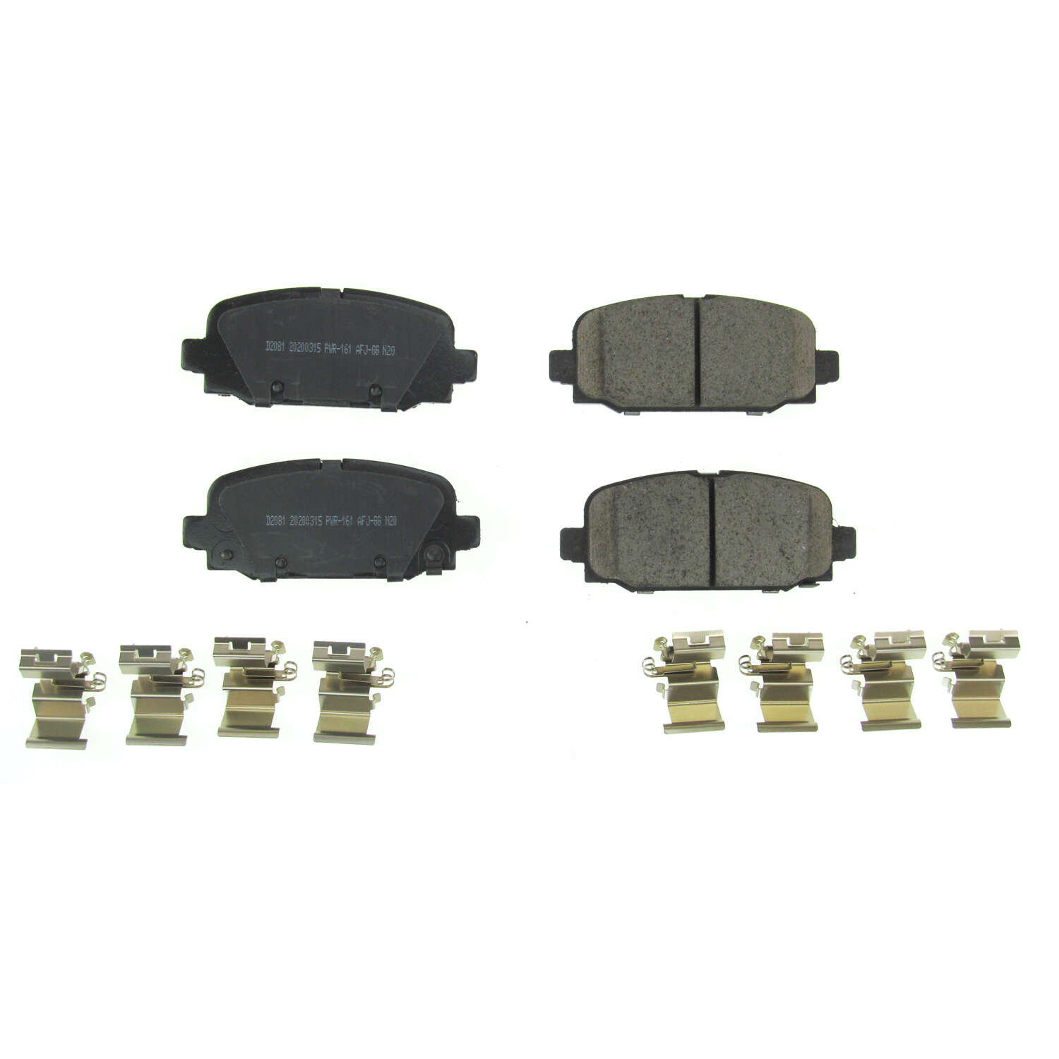 PowerStop Disc Brake Pad Set P/N:17-2081