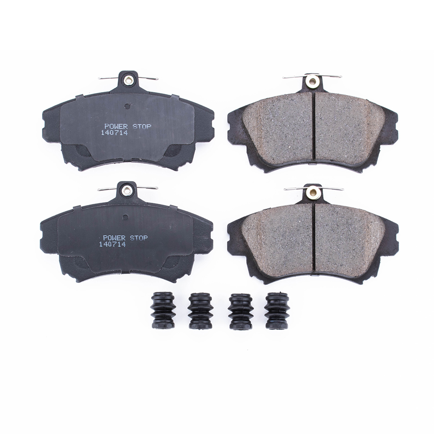 Disc Brake Pad Set-Front Z17 Low-Dust Ceramic Brake Pads with Hardware 17-837