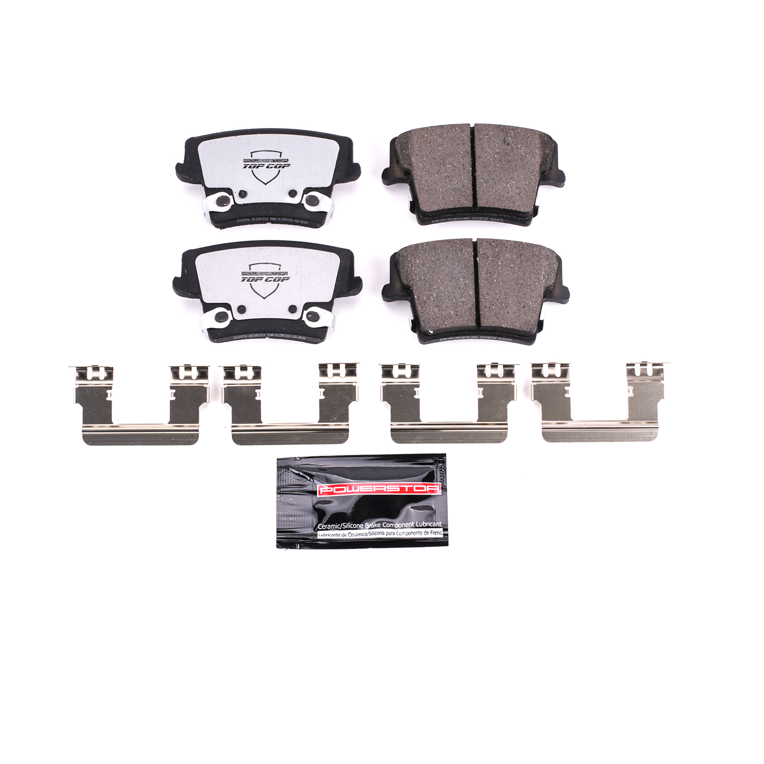 PowerStop Disc Brake Pad Set P/N:Z37-1057A