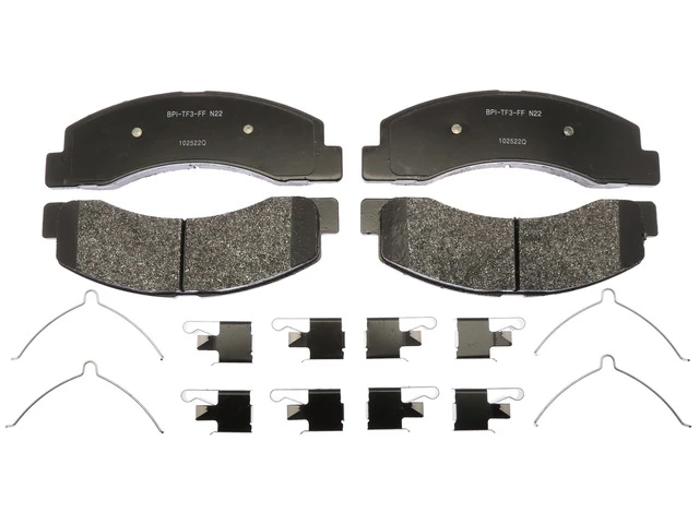 Disc Brake Pad Set fits 1999-2005 Ford Excursion F-250 Super Duty,F-350 Super Du
