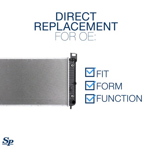Spectra Premium Radiator P/N:CU2423