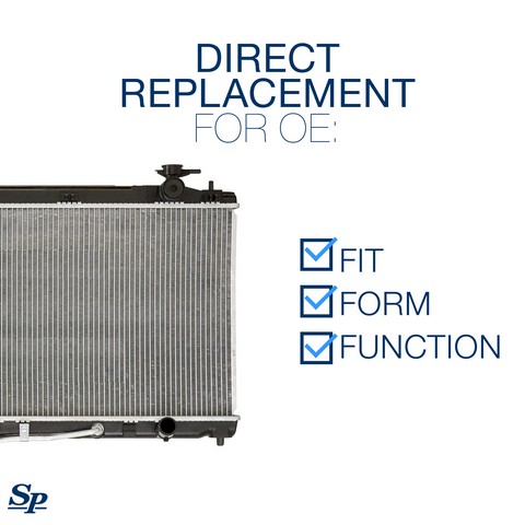 Spectra Premium Radiator P/N:CU2917