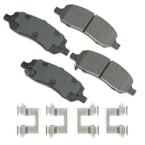 Akebono ProACT Disc Brake Pad Set P/N:ACT1172