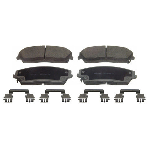 Wagner Brake Disc Brake Pad Set P/N:QC1056
