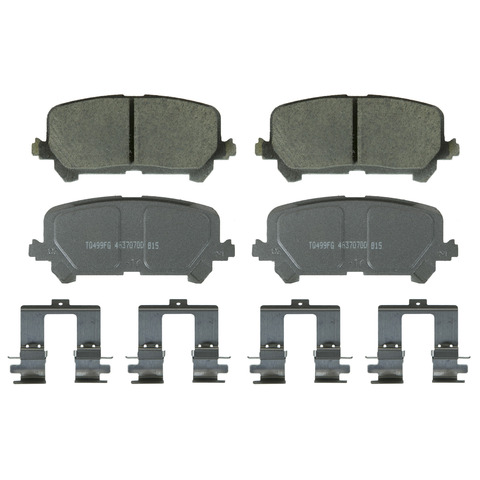 Wagner Brake Disc Brake Pad Set P/N:QC1724