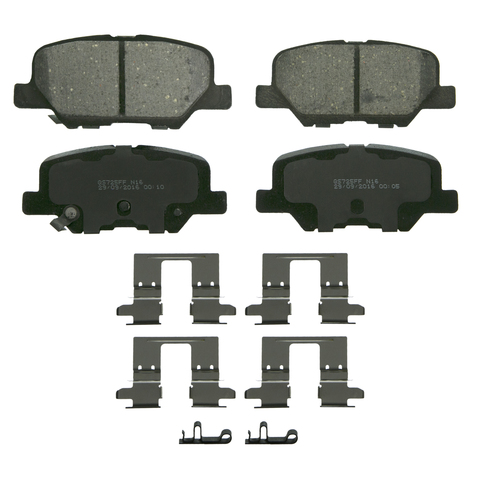 Wagner Brake Disc Brake Pad Set P/N:ZD1679