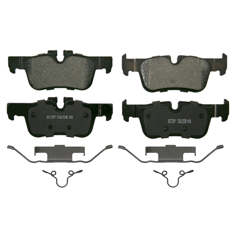 Wagner Brake Disc Brake Pad Set P/N:ZD1762