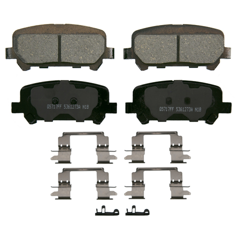 Wagner Brake Disc Brake Pad Set P/N:ZD1806
