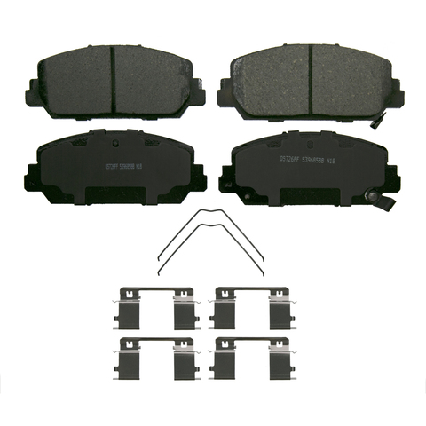 Wagner Brake Disc Brake Pad Set P/N:ZD1832