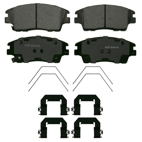Wagner Brake Disc Brake Pad Set P/N:ZD1847