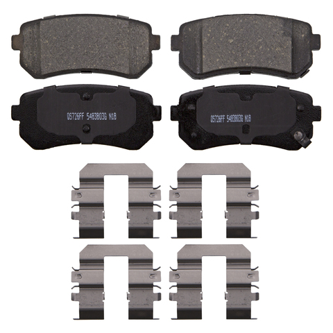 Wagner Brake Disc Brake Pad Set P/N:ZD1856