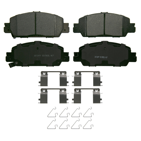 Wagner Brake Disc Brake Pad Set P/N:ZD1860