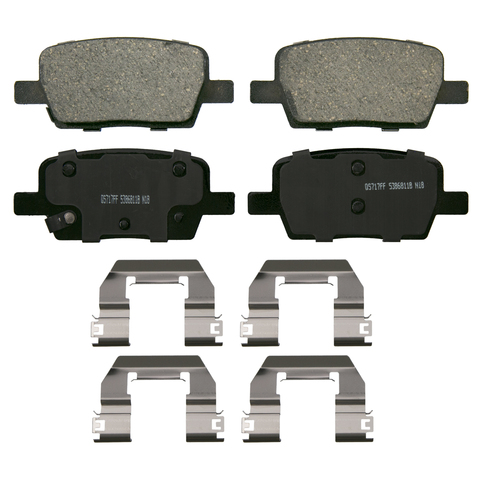 Wagner Brake Disc Brake Pad Set P/N:ZD1877